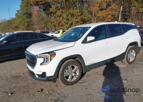 2022 GMC Terrain Fwd Sle z USA, uszkodzony, nr VIN 3GKALMEV9NL263822